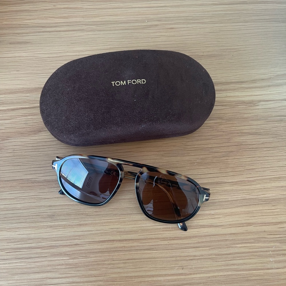 Tom ford tortoise aviators